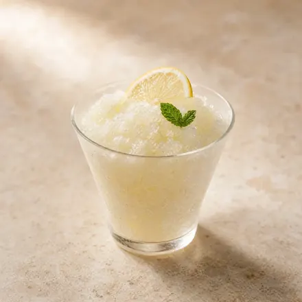 Granita siciliana al limone